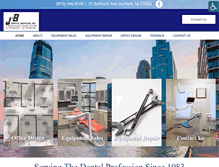 Tablet Screenshot of jbdentalservice.com
